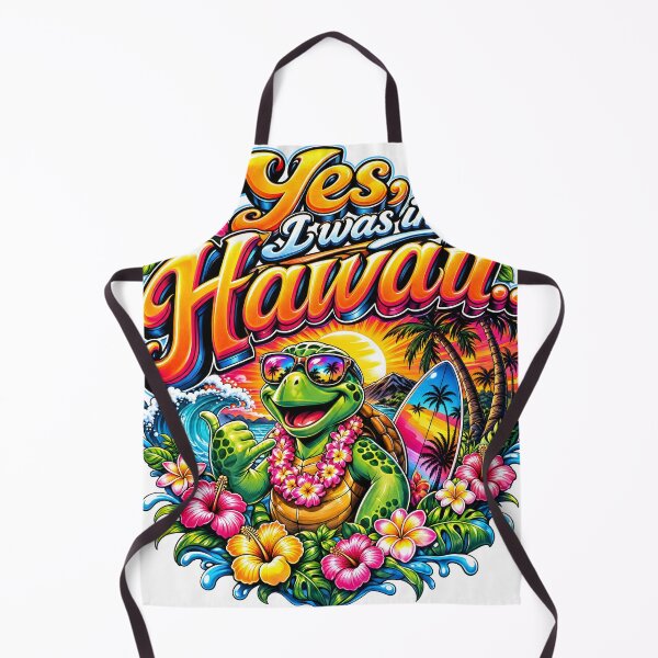 Item preview, Yes I Was in Hawaii Tropical Turtle Design designed and sold by castillomiami.