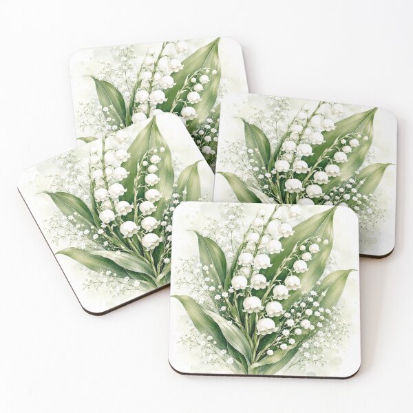 Item preview, May Lily of the Valley Art designed and sold by tmoca.