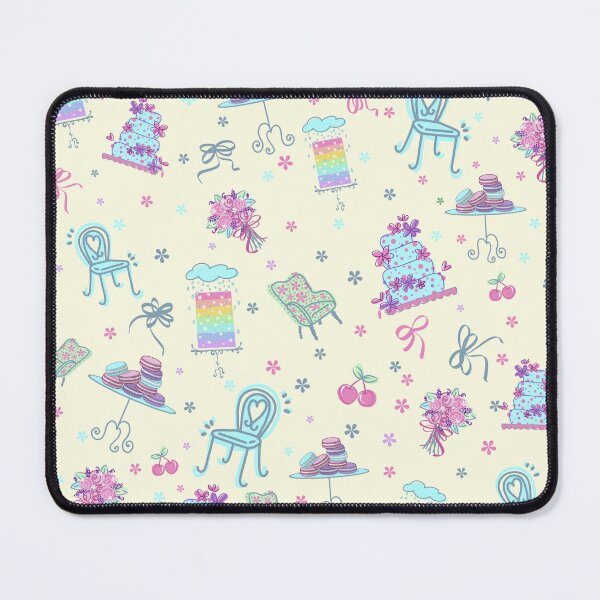 Item preview, Cafe Treats Blue on Cream designed and sold by lisanganart.