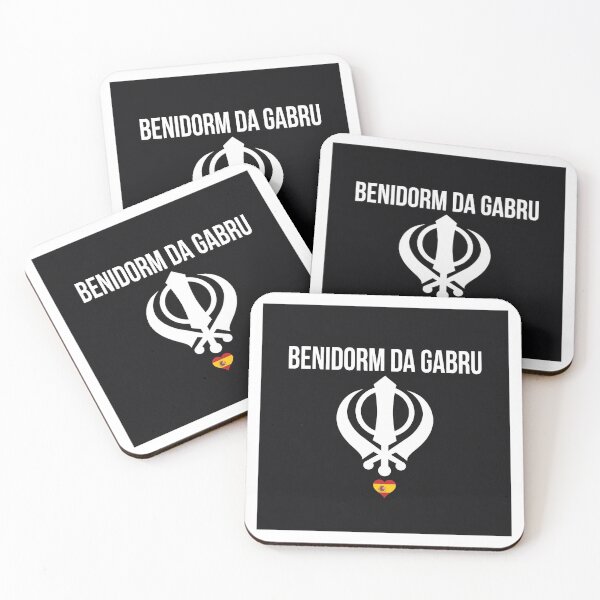 Item preview, Benidorm Da Gabru | Punjabi Boy Benidorm Spain Khanda T-Shirt designed and sold by Harvirkaur.