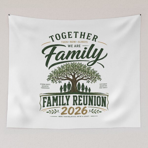 Item preview, Together We Are Family Reunion Legacy 2026 designed and sold by ElcastDesigns.