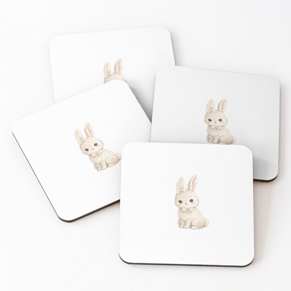 Item preview, Cute Baby Bunny Watercolour | Woodland Nursery Decor designed and sold by Heavensentshop.