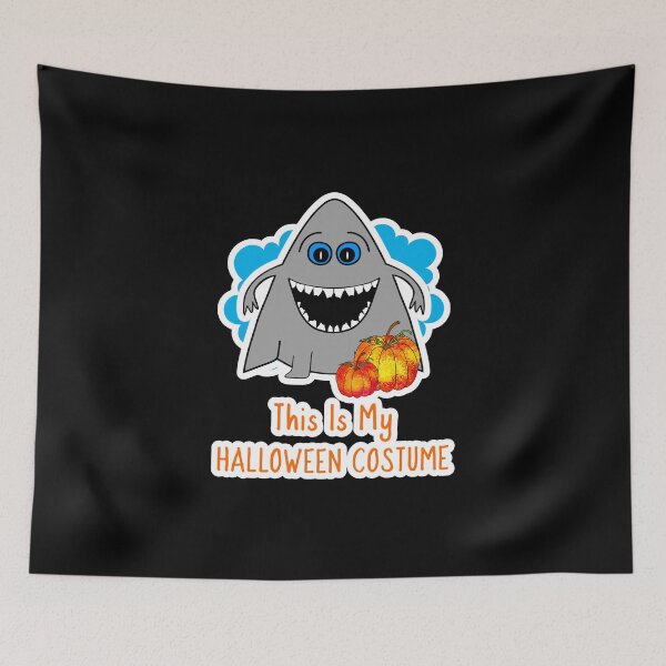 Item preview, Funny Halloween Shark Costume designed and sold by Sartoris Art.