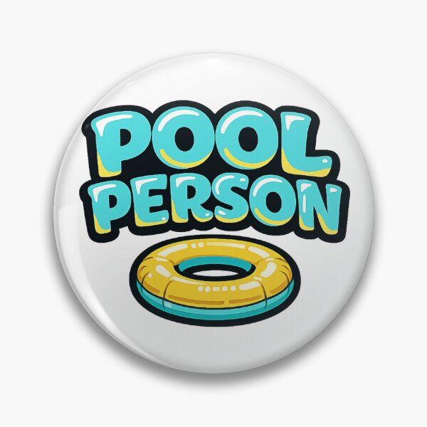 Item preview, Pool Person Float Ring Design designed and sold by EastEndTownie.