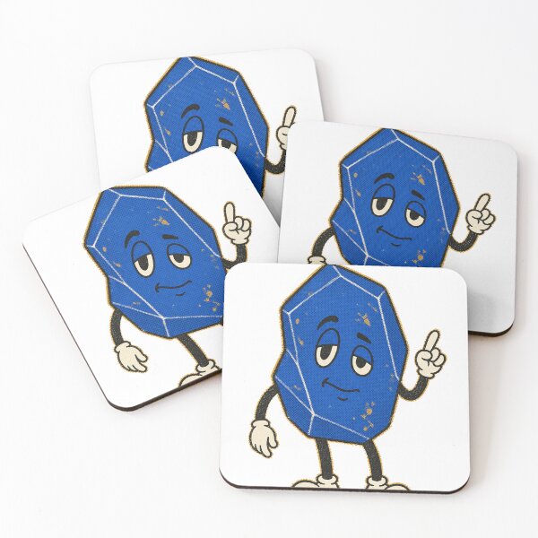 Item preview, Lapis Lazuli Loafer | Vintage Lapis Lazuli Crystal Mascot designed and sold by Spenceless Designz.
