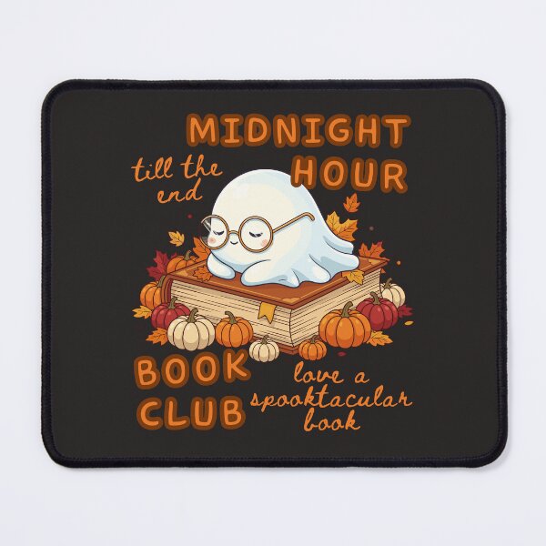 Item preview, Cute Sleeping Ghost Reading Book Club Spooktacular Story Fall Books Bookish Autumn designed and sold by Forevermore.