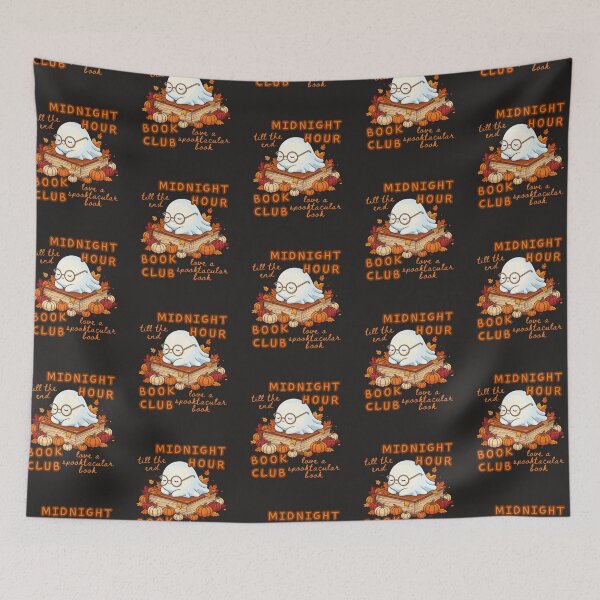Item preview, Cute Sleeping Ghost Reading Book Club Spooktacular Story Fall Books Bookish Autumn designed and sold by Forevermore.