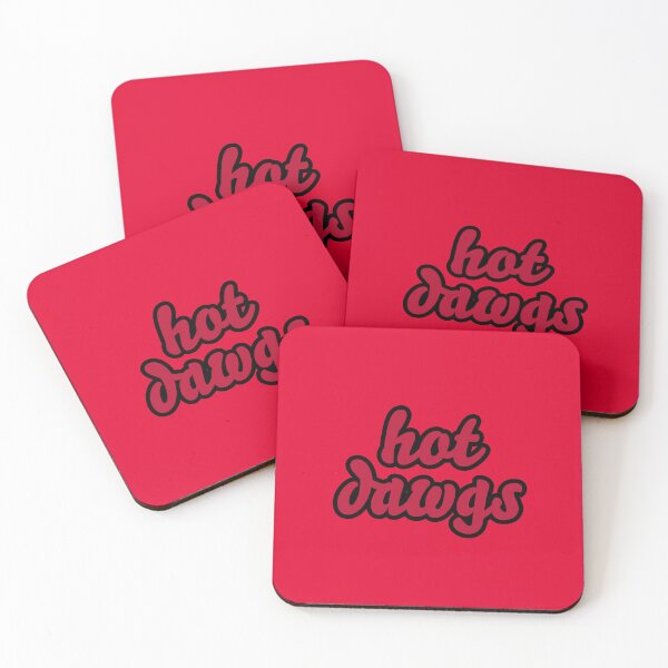 Item preview, Hot Dawgs cute retro text designed and sold by titanic415.
