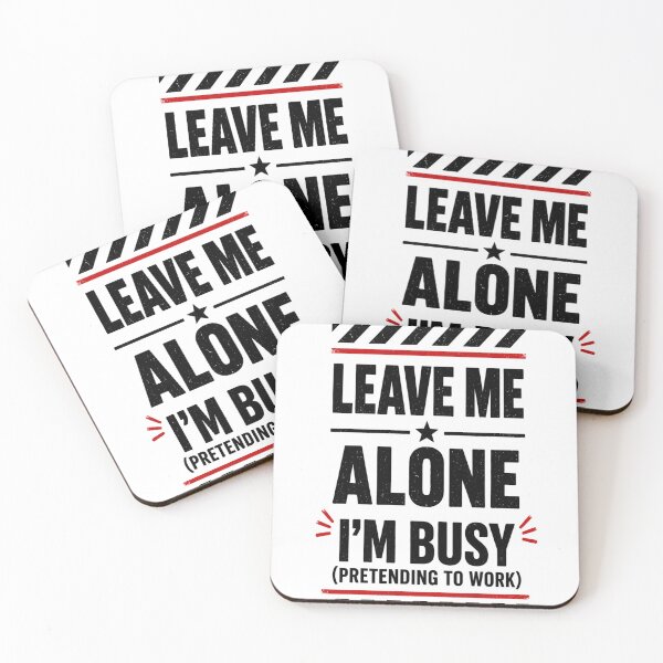 Item preview,  Leave Me Alone I'm Busy Pretending To Work designed and sold by VGAfanatic.