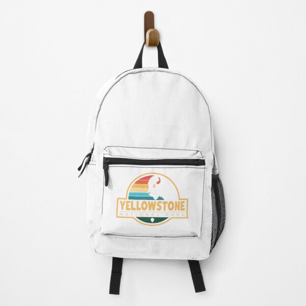 Item preview, Yellowstone National Park | Retro Buffalo Sunset Travel Design designed and sold by Navigation Art & Design.
