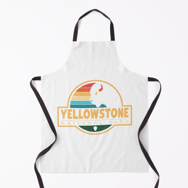 Item preview, Yellowstone National Park | Retro Buffalo Sunset Travel Design designed and sold by Navigation Art & Design.