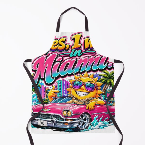 Item preview, Yes I Was in Miami Retro Beach Design designed and sold by castillomiami.