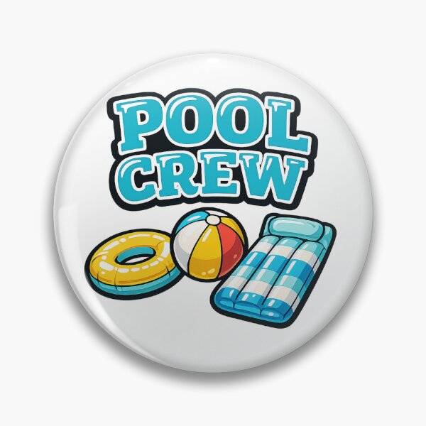 Item preview, Pool Crew Summer Design designed and sold by EastEndTownie.