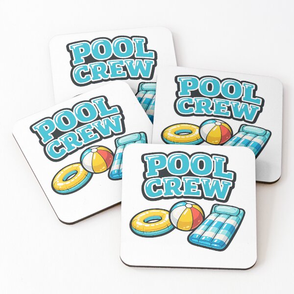 Item preview, Pool Crew Summer Design designed and sold by EastEndTownie.