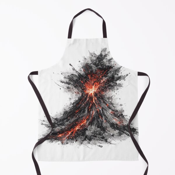 Item preview, Ink Volcano | Lava Red Eruption designed and sold by rigelcreation.