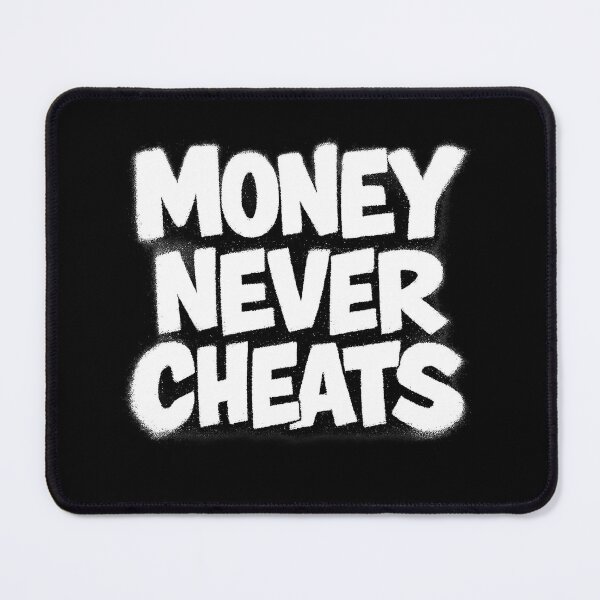 Item preview, Money Never Cheats designed and sold by RetroPlus.