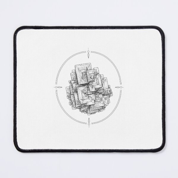 Item preview, Bismuth Emblem | Minimal Nordic Mineral Illustration designed and sold by Norvian.