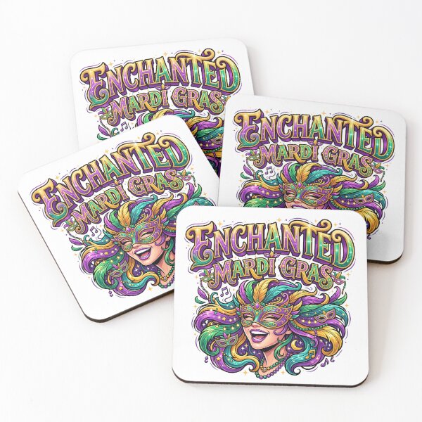 Item preview, Enchanted Mardi Gras Masquerade Design designed and sold by castillomiami.