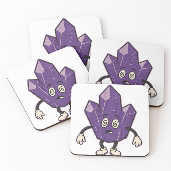 Item preview, Amethyst Astral | Vintage Amethyst Crystal Mascot designed and sold by Spenceless Designz.