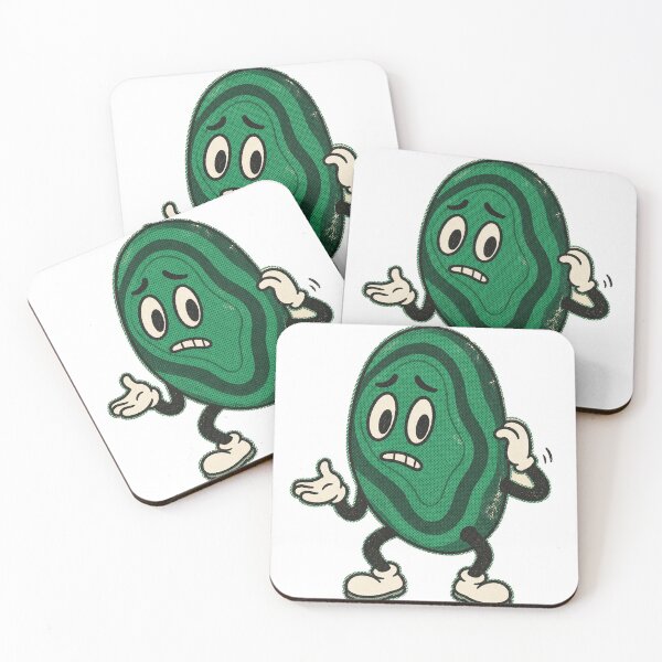 Item preview, Malachite Moocher | Vintage Malachite Crystal Mascot designed and sold by Spenceless Designz.