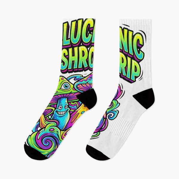 Item preview, Hallucinogenic Mushroom Trip Psychedelic Art designed and sold by castillomiami.