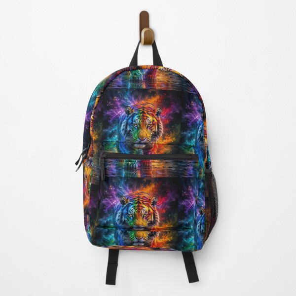 Item preview, Rainbow tiger designed and sold by Decals-ts-stuff.