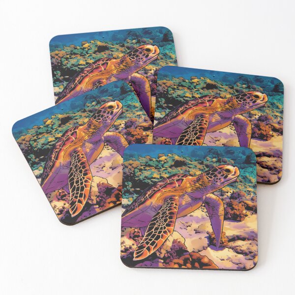 Item preview, Happy Sea Turtle designed and sold by tomorrowsart.