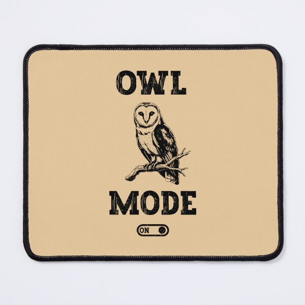 Item preview, Funny Owl Mode On designed and sold by franktact.