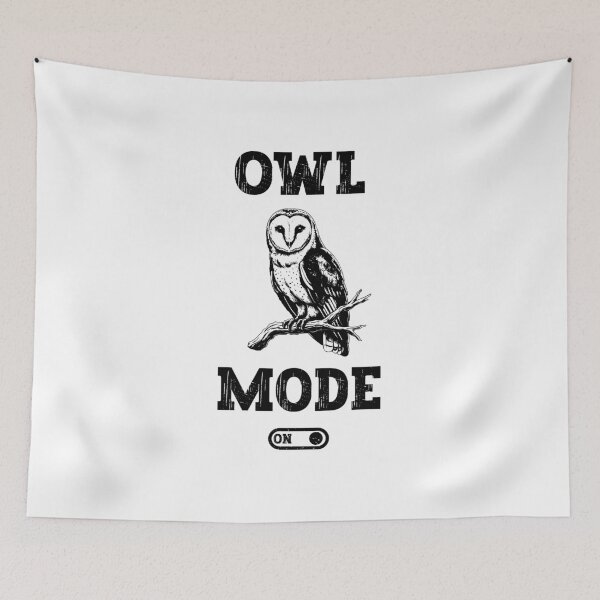 Item preview, Funny Owl Mode On designed and sold by franktact.