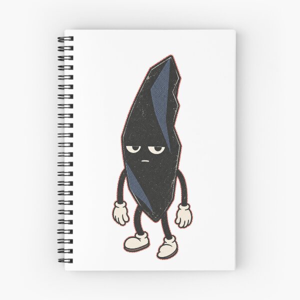Item preview, Obsidian Lurker | Vintage Obsidian Crystal Mascot designed and sold by Spenceless Designz.