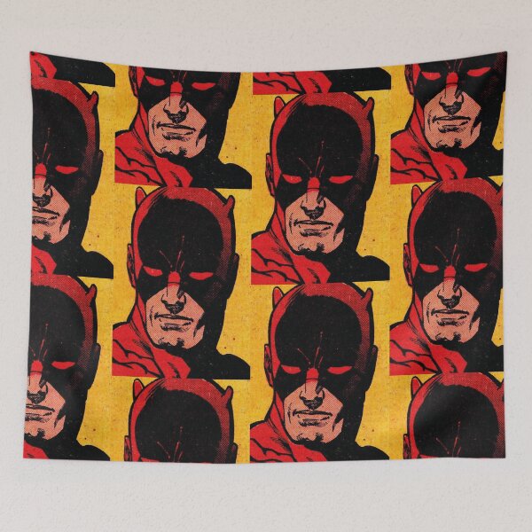 Item preview, Vintage Pop Art Superhero: Retro Comic Book Cover Silhouette and Classic Hero Action Poster designed and sold by benja-08.
