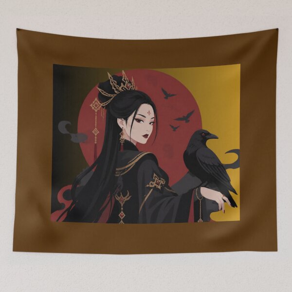 Item preview, Dark Asian Princess, ruler of Ravens designed and sold by CursedButCute1.
