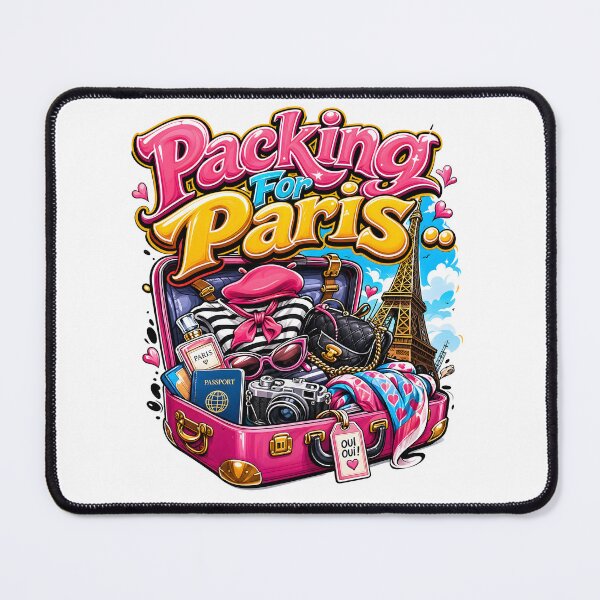 Item preview, Packing for Paris Girls Trip Design designed and sold by castillomiami.