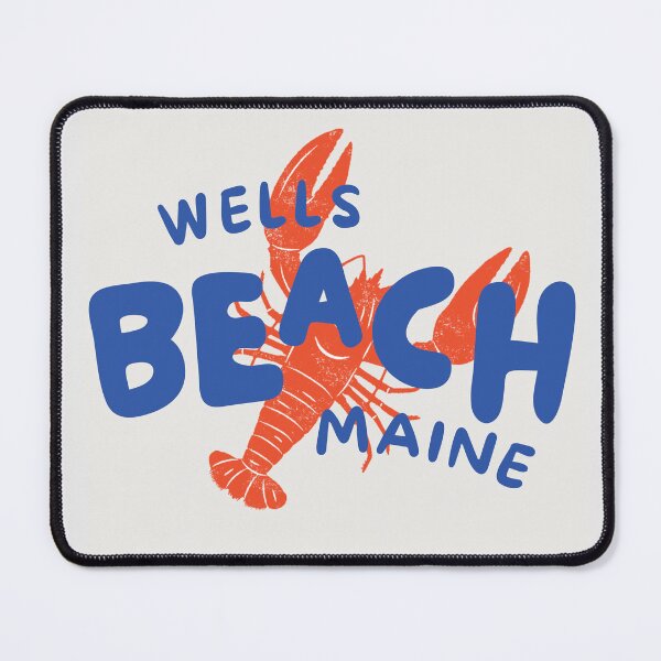 Item preview, Wells Beach Maine Lobster | Coastal New England Summer Vacation designed and sold by createdbyjp.