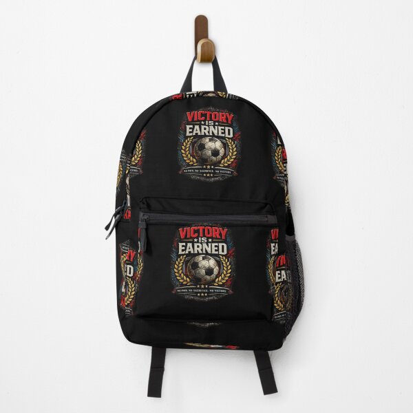Item preview, Victory Is Earned Soccer Motivation designed and sold by LegendCourt.