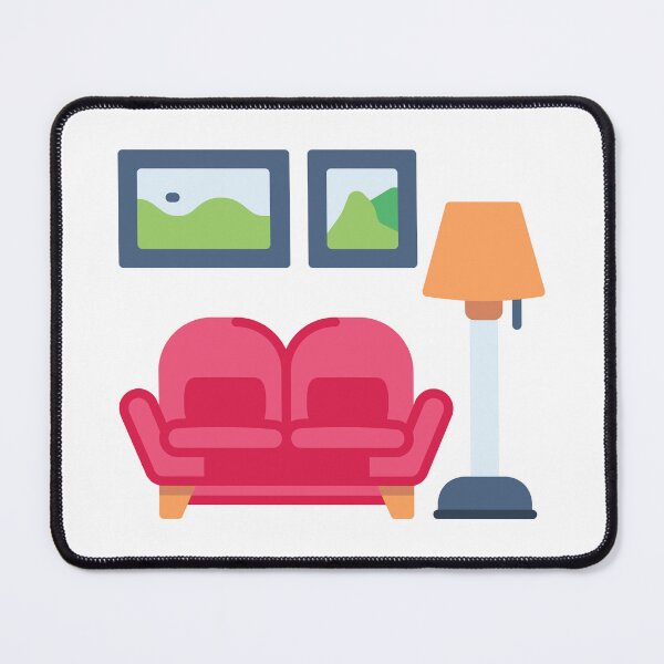 Item preview, Cozy Living Room - Home Interior Sticker for Comfortable Spaces designed and sold by Tr Creative Design.