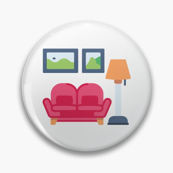 Item preview, Cozy Living Room - Home Interior Sticker for Comfortable Spaces designed and sold by Tr Creative Design.