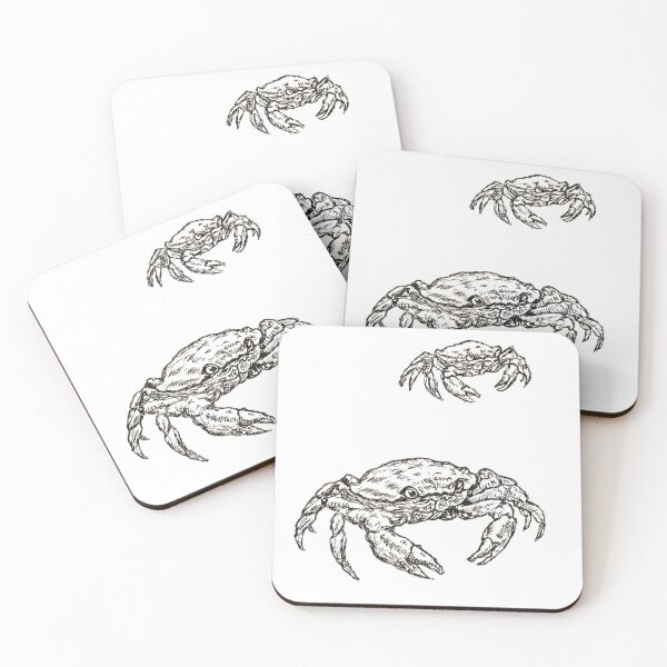 Item preview, Tidepool Rock Crabs designed and sold by MatildaLockwood.