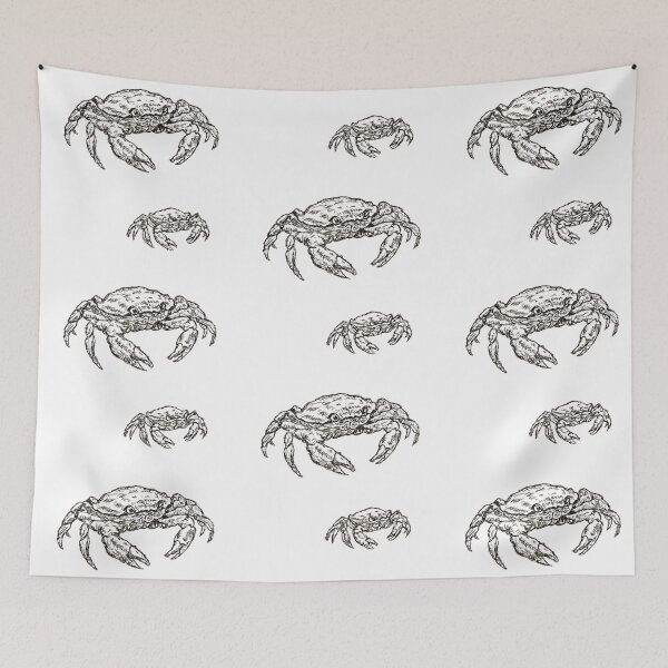 Item preview, Tidepool Rock Crabs designed and sold by MatildaLockwood.