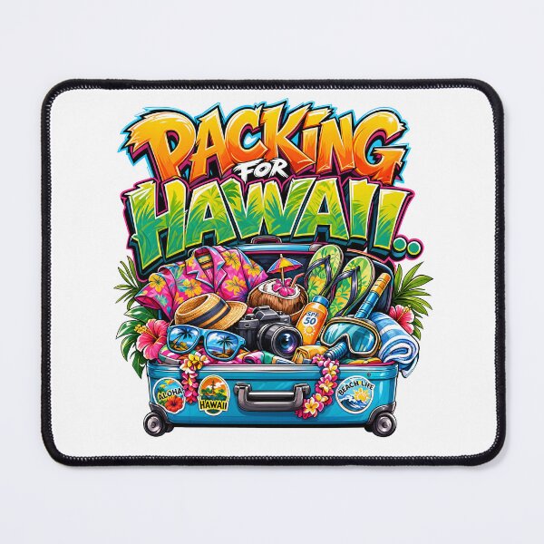 Item preview, Packing for Hawaii Tropical Vacation Design designed and sold by castillomiami.