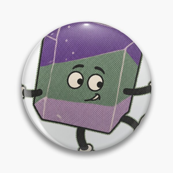 Item preview, Fluorite Floater | Vintage Fluorite Crystal Mascot designed and sold by Spenceless Designz.