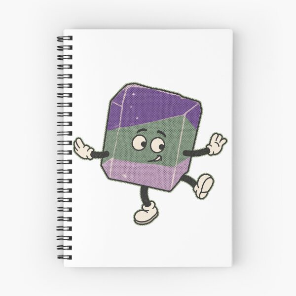 Item preview, Fluorite Floater | Vintage Fluorite Crystal Mascot designed and sold by Spenceless Designz.