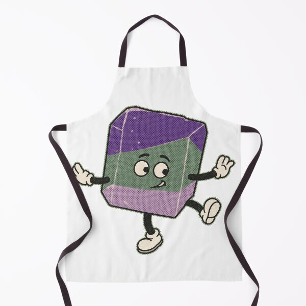 Item preview, Fluorite Floater | Vintage Fluorite Crystal Mascot designed and sold by Spenceless Designz.