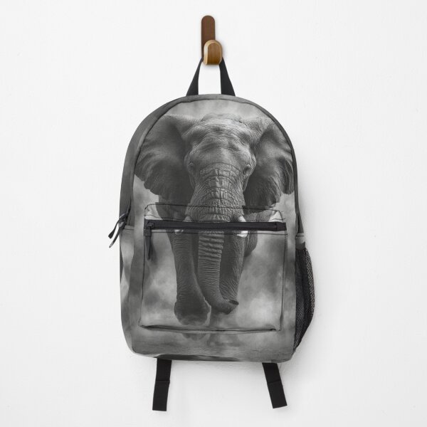 Item preview, Massive, majestic elephant emerging from the mist designed and sold by dcrc.