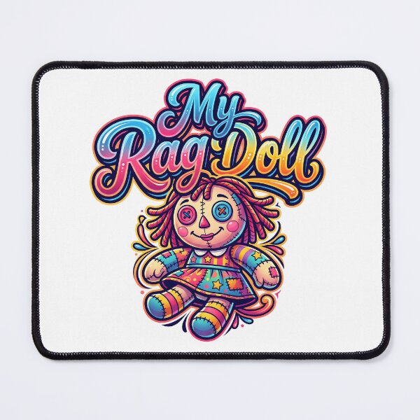 Item preview, My Rag Doll Colorful Cartoon Design designed and sold by castillomiami.