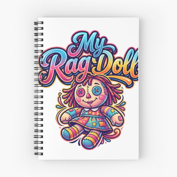 Item preview, My Rag Doll Colorful Cartoon Design designed and sold by castillomiami.