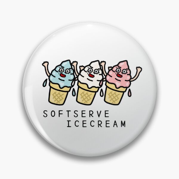 Item preview, Cute SOFT SERVE ICE CREAM designed and sold by kanaehonkawa.