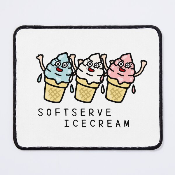 Item preview, Cute SOFT SERVE ICE CREAM designed and sold by kanaehonkawa.