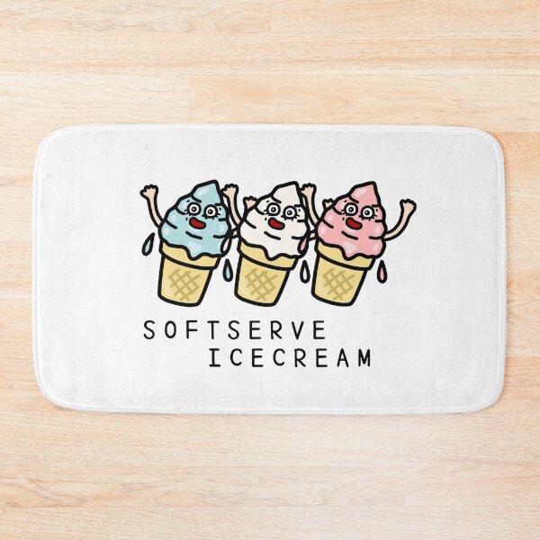 Item preview, Cute SOFT SERVE ICE CREAM designed and sold by kanaehonkawa.