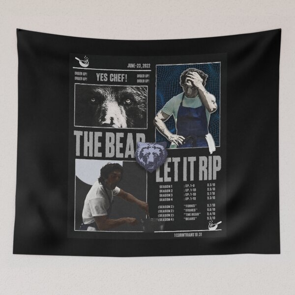 Item preview, the bear tv show designed and sold by Malakiacount.
